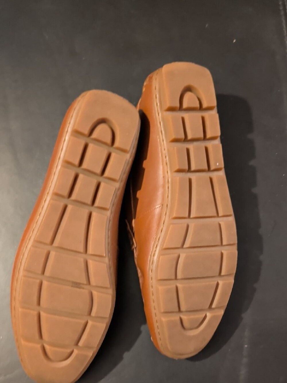 Coach Men's Tan & Signature Canvas Penny Loafers - Picture 2 of 5